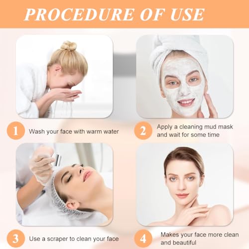 MAYCREATE® Black Head Remover Tool Blackhead Removal Extractor Stainless Steel White Heads Face Scraper Deep Cleansing Comedone Heart-shaped Handle Curved Facial Skin Scrubber 2 PCS MAYCREATE® Black Head Remover Tool Blackhead Removal Extractor Stainless Steel White Heads Face Scraper Deep Cleansing Comedone Heart-shaped Handle Curved Facial Skin Scrubber 2 PCS